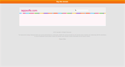 Desktop Screenshot of iappsofts.com